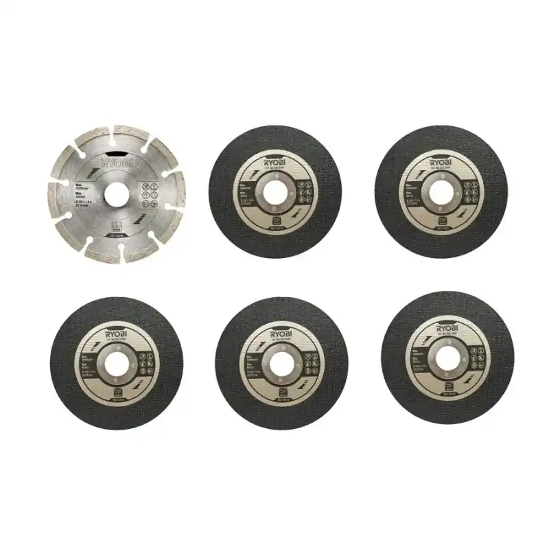 Réduction Kit 6 disques pour meuleuse diamètre 125mm