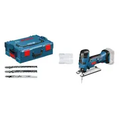 Produit De Marque Scie sauteuse 18V GST 18V-LI S (sans batterie ni chargeur) en coffret L-Boxx – BOSCH – 06015A5101