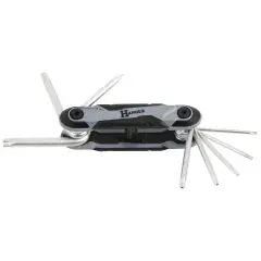 Jeu de 8 clés mâles étoilé percée sur monture bi-matière - HANGER - 250114 Acheter En Ligne