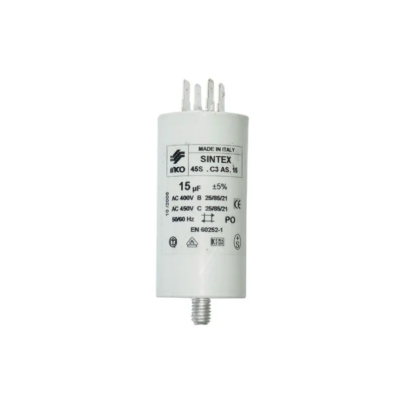 Commande En Gros Condensateur de demarrage 15 MF/ 450 VOLT