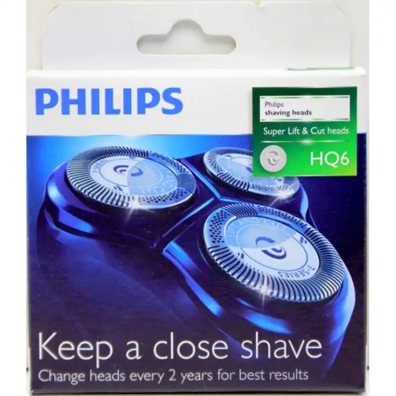 Tetes HQ6 pour les rasoirs PowerTouch électrique PHILIPS Nouvelle Collection