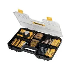 Acheter Direct Coffret de 100 accessoires de vissage et perçage T-STAK – DEWALT – DT71569-QZ