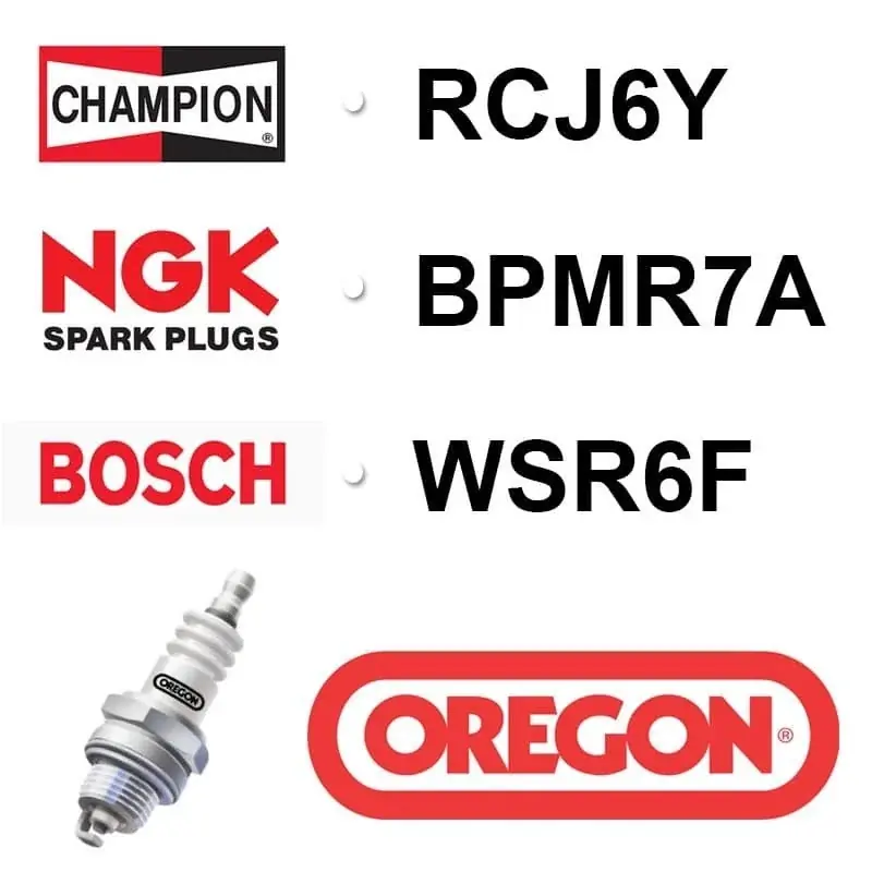 Prix Réduit Bougie OREGON – CHAMPION rcj6y NGK bpmr7a BOSCH wsr6f