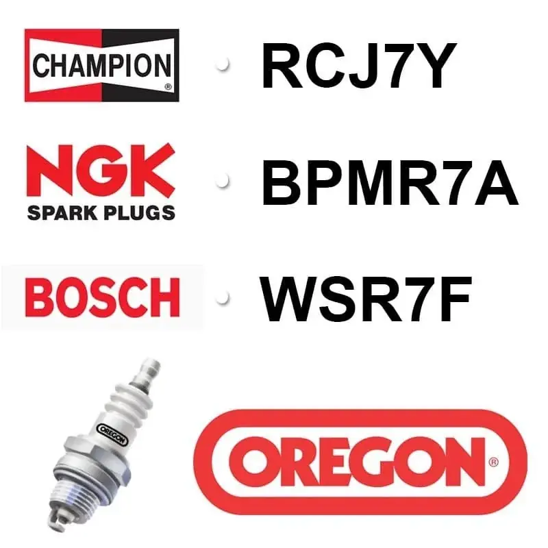 Bougie OREGON – CHAMPION rcj7y NGK bpmr7a BOSCH wsr7f Offre Exclusive