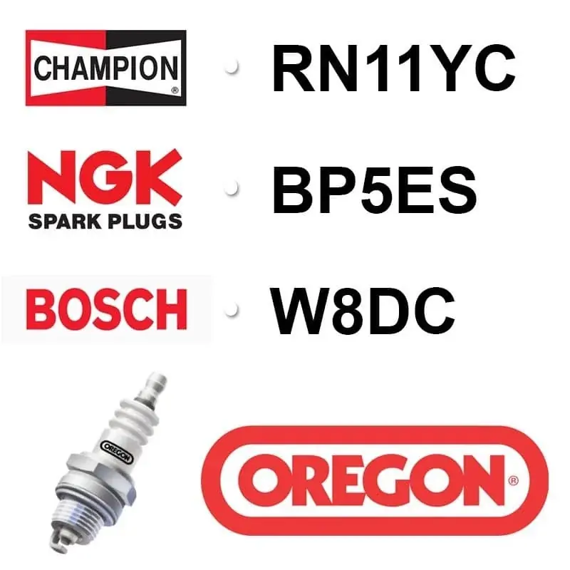 Commande En Gros Bougie OREGON – CHAMPION rn11yc NGK bp5es – bpr5es BOSCH w8dc