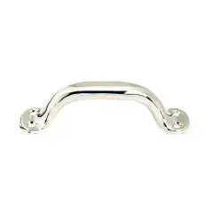 Poignée valise de longueur 116mm acier nickelé - CADAP - 781/63S Nouveauté