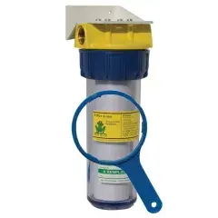 Filtre complet 3/4 avec cartouche CJ1020 anti-boue et équerre – POLAR – F34C Prix Promo