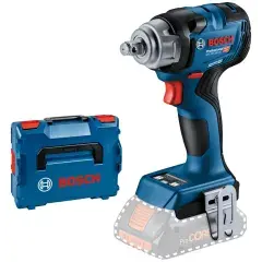 Meilleur Choix Boulonneuse 18V GDS 18V-330 HC Professional (sans batterie ni chargeur) + coffret L-BOXX – BOSCH – 06019L5001