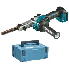 Nouvelle Collection Ponceuse à bande 18V 9 x 533 mm (sans batterie ni chargeur) en coffret MAKPAC – MAKITA – DBS180ZJ