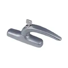 Cremone NEFER à 1 fourche avec clé argent – FAPIM – 0761B_G6 Commande En Gros
