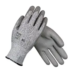 Gants anti-coupure HPPE enduit polyuréthane gris granulé/gris T11 – PIP – FRANCE 16-M550-11 Meilleur Prix