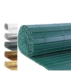 Canisse PVC double face vert 1,2x2,5m - JET7GARDEN - CAV120X250 Retour Gratuit