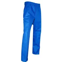 Pantalon CLOU en coton sergé bleu bugatti T36 – LMA LEBEURRE – 100141 T36 Réduction