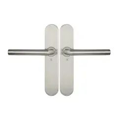 Ensemble sur plaques série JADE 1394 type bec de cane finition inox - HERACLES - B-INOX-SP13 Promotion