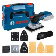 Prix Promo Ponceuse vibrante 18V GSS 18V-13 (sans batterie ni chargeur) en coffret L-BOXX – BOSCH – 06019L0101