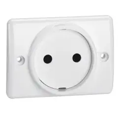 Prise à encastrer pour plinthe 16 A 250 V blanc 2P – LEGRAND – 050806 Nouveauté