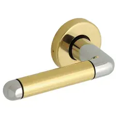 Béquille double 320 série 38/48 SIGNATURE carré de 7mm finition chromé laiton - VACHETTE - 013384 Prix Promo