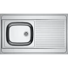 Evier monocuve inox MAN711-1000 avec égouttoir 1000x600cm à poser – FRANKE – 013939 Vente Flash