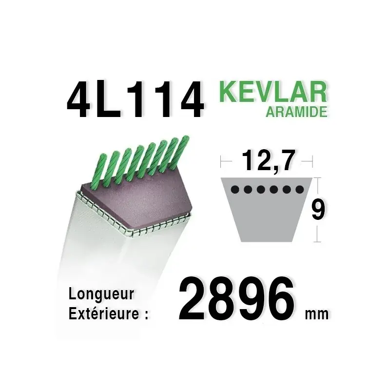 Acheter Direct Courroie 4L1140 – 4L114