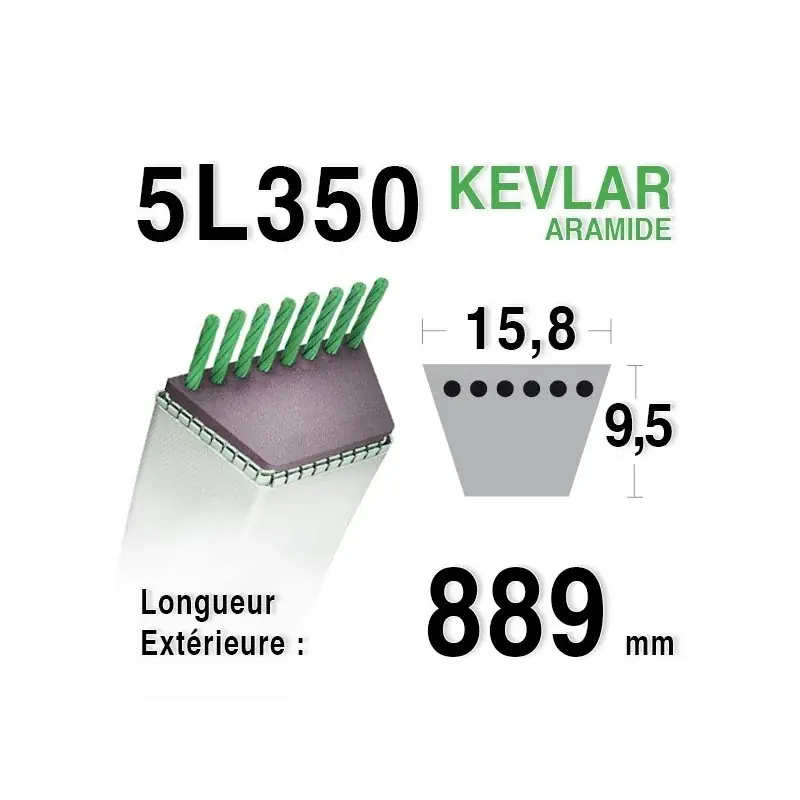 Achat Immédiat Courroie 5L350 – 5L35 MTD 7540241