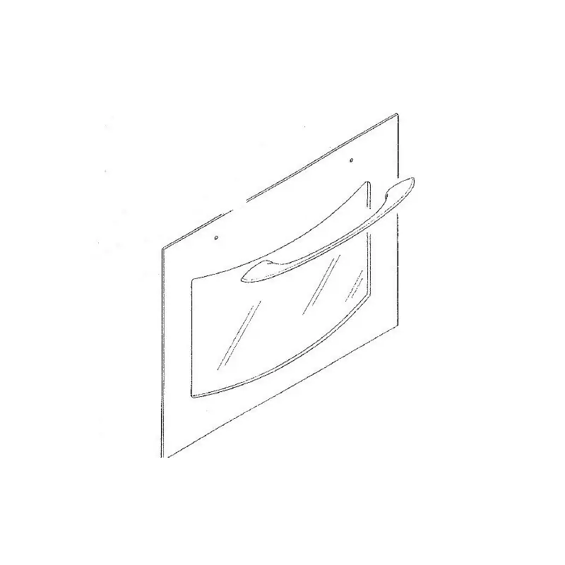 Vitre extérieure pour four AIRLUX FE62G – FE63G Certifié