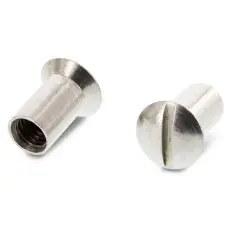 Ecrou douille tête fraisée bombée fendus A4 6X15mm – SCHAFER + PETERS – 906146 15 Produit De Marque