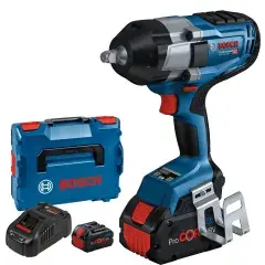 Boulonneuse 18V GDS 18V-1000 Professional + 2 batteries Procore 8 Ah + chargeur + L-BOXX 136 - BOSCH - 06019J8302 Quantité Limitée