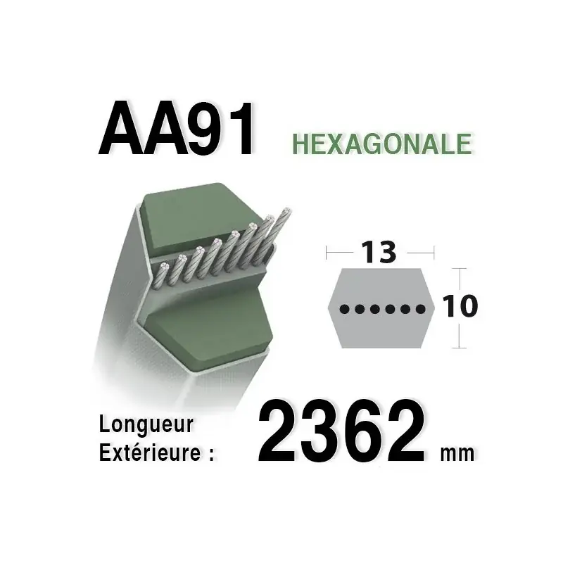 Acheter Direct Courroie aa91 ALKO 514877