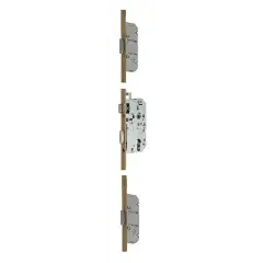 Promotion Saisonnière Serrure 3 points série 5204 urgence axe 50mm têtière 18mm bout carré – VACHETTE – 14340000