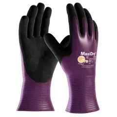 Prix Réduit Gants tricoté Nylon/Lycra® MaxiDry® Oil™ rouge pourpre/noir T9 – ATG – AT056426-ZZ09DCA