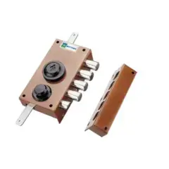 Affaire À Saisir Serrure multipoints en applique 30.436 coloris marron A2P* droite – MOTTURA – 30436VD50XHAFD