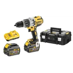 Perceuse-visseuse 18V + 2 batteries 6Ah + chargeur + coffret Tstak – DEWALT – DCD996T2 Acheter Direct