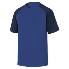 Tee-shirt bicolore GENOA manches courtes bleu roi/bleu marine T3XL – DELTA PLUS – GENOABM3X Prix Bas