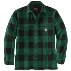 Chemise à carreaux flanelle doublée Sherpa JAC T2XL vert/noir – CARHARTT – S1104911G54XXL Jusqu&rsquo;à Épuisement Des Stocks