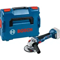 Populaire Meuleuse 18V GWS18V-10 (sans batterie ni chargeur) + coffret L-BOXX – BOSCH – 06019J4003