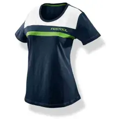 Prix Réduit T-shirt femmes tendance bleu marine/blanc/vert FASH-LAD-FT1-XS – FESTOOL – 577310