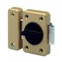 Verrou RPX à bouton cylindre de 40mm bronze – VACHETTE – 16401000 Pas Cher