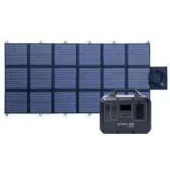Pack station energie portative IZYWATT 1500 + panneau solaire pliant 400W – ORIUM – 39221 Populaire