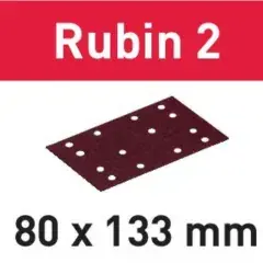 Dernier Modèle Abrasifs RUBIN 2 STF 80x133mm P180 RU2/50 – FESTOOL – 499053
