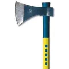 Quantité Limitée Hache 1,5kg œil ovale emmanchée fibre Trimax 0,90m – MERCIER – 5207