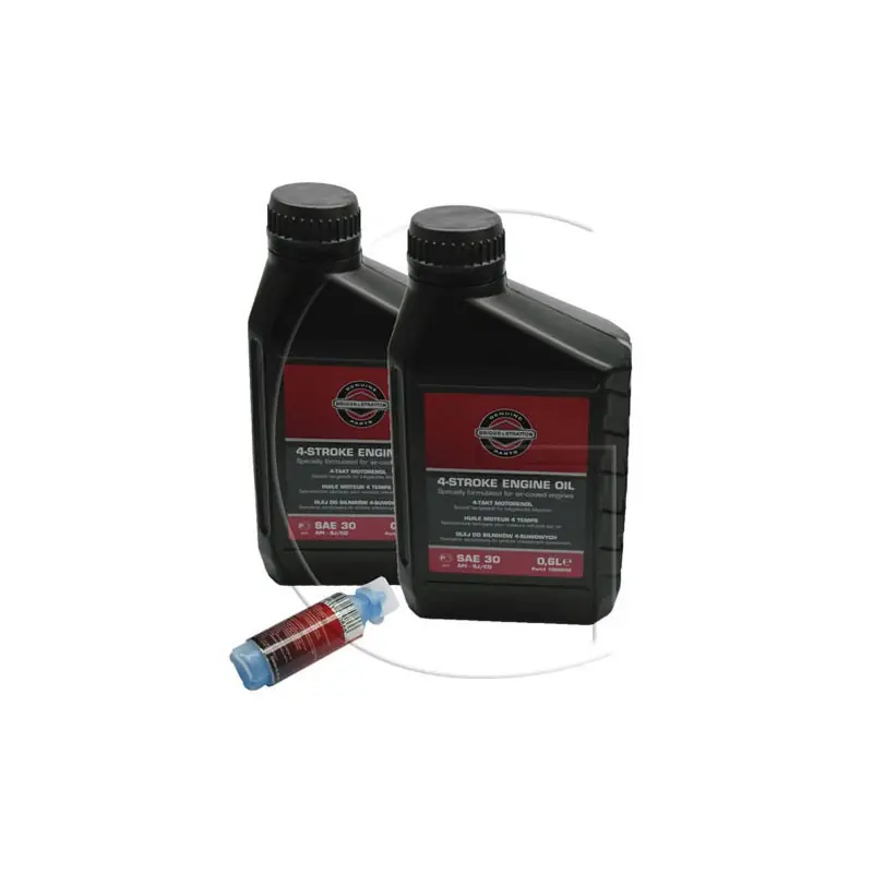 Produit De Marque Kit d‘entrerien BRIGGS & STRATTON 2×0.6L huile