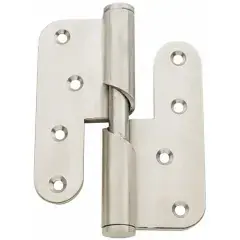 Promotion Saisonnière Paumelle helicoïdale zinguée 100x86mm droite – 1716DZ
