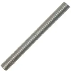 Tige filetée zinguée longueur 1m diamètre 7/100 – FRANCE TIGES – 112 Vente Directe