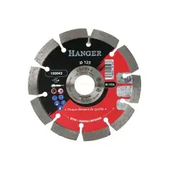 Disque diamant béton universel 125mm segment 10mm – HANGER – 150042 Top Vente