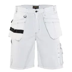 Commande En Gros Short peintre avec poches flottantes blanc T38 – BLÅKLÄDER – 153612101000C44