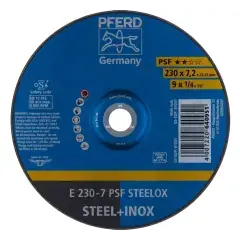 Disques à ébarber E 230-7 PSF STEELOX – PFERD – 023640 Petit Prix