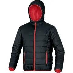 Usine Directe Blouson DOON noir/rouge taille L polyamide matelassé – DELTA PLUS – 0182401