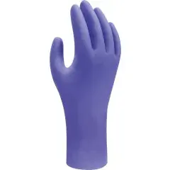 Nouvelle Collection Boîte de 100 gants nitrile bleu COBALT TL 8/9 – SHOWA – 7540-T.L