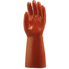 Gant tricot EUROTECHNIQUE enduit PVC rouge T10 – COVERGUARD – 3641 Vente Flash