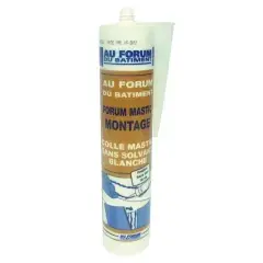 Colle de montage sans solvant blanc 300ml – POLIPLUS Acheter Direct